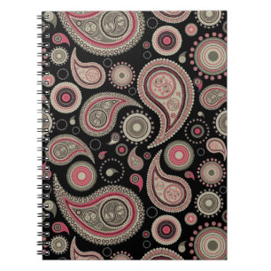 Paisley Notebook Notizblock