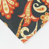 Paisley Oriental Ethnic Stoff Fleecedecke (Ecke)
