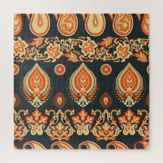 Paisley Oriental Ethnic Stoff Puzzle