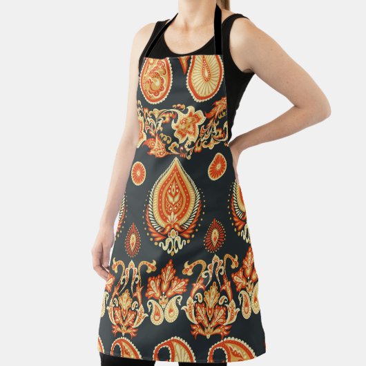 Paisley Oriental Ethnic Stoff Schürze (InSitu)