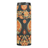 Paisley Oriental Ethnic Stoff Thermosbecher (Rückseite)