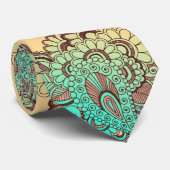 Paisley Ornaments I + Ihr Backgr. Ideen Krawatte (Gerollt)