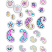 Paisley Pack 90 Aufkleber (Vorderseite)