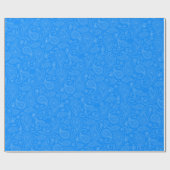 Paisley Packpapier blau (Flach)