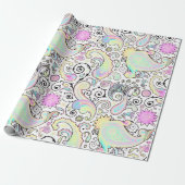 Paisley-Packpapier Geschenkpapier (Ungerollt)
