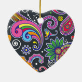 Paisley, Paisley Pattern, Boteh, Sweet 16 Keramikornament (Hinten)