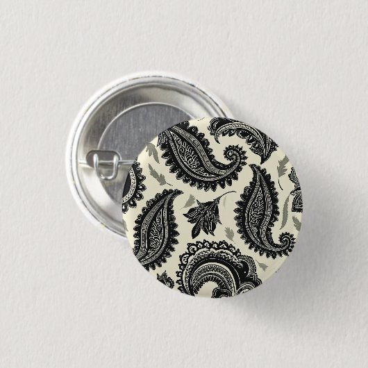Paisley Palaces Button (Vorne & Hinten)