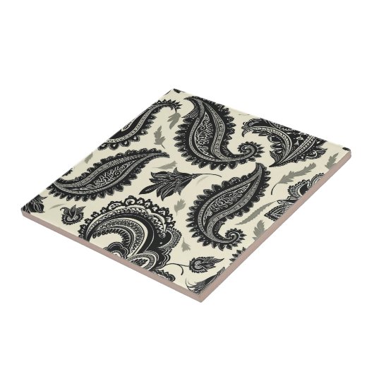 Paisley Palaces Fliese (Seite)