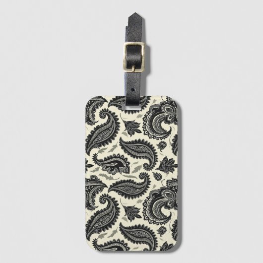 Paisley Palaces Gepäckanhänger (Vorderseite Vertikal)