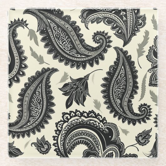 Paisley Palaces Glasuntersetzer (Vorderseite)