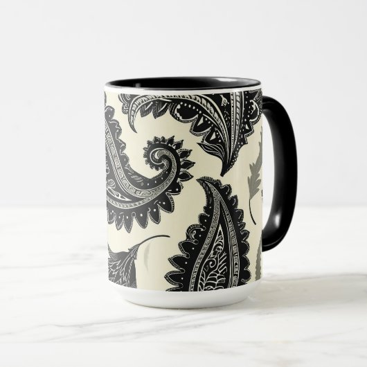 Paisley Palaces Tasse (VorderseiteRechts)