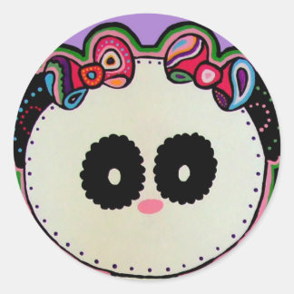 Paisley Panda Stickers