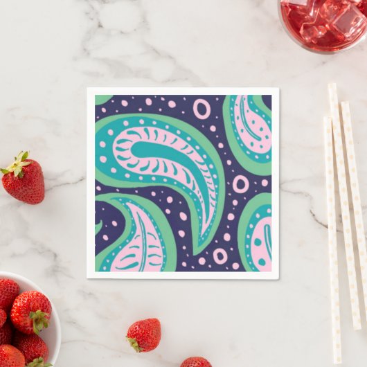 Paisley Paper Napkin Serviette (Beispiel)
