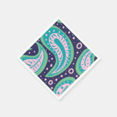 Paisley Paper Napkin Serviette (Ecke)