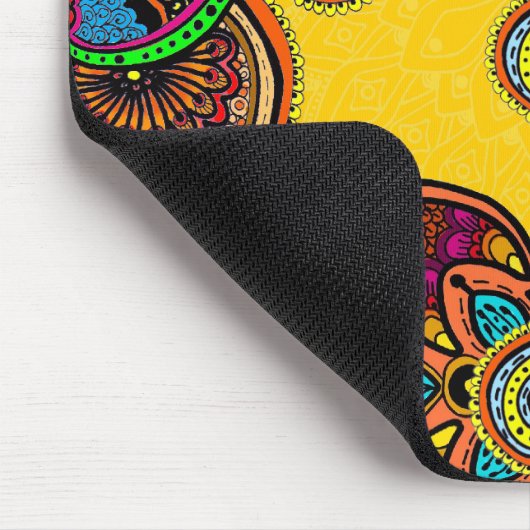 Paisley-Paradies Mousepad (Ecke)