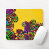 Paisley-Paradies Mousepad (Mit Mouse)