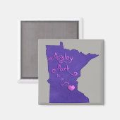 Paisley Park ist in meinem Herzen Magnet (Vorderseite/Rückseite)