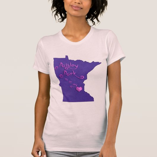Paisley-Park ist in meinem Herzen T-Shirt (Vorderseite)