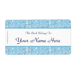 Paisley Passion - Blue (Henna)