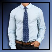 Paisley Pattern Blue Krawatte