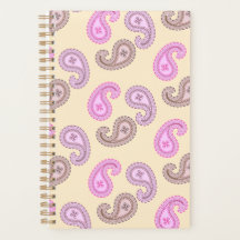 Paisley Pattern Boho Kleinbildplaner
