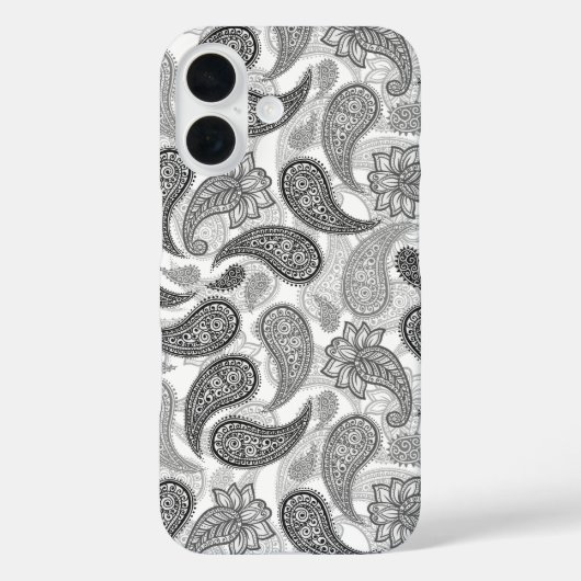 Paisley Pattern Case-Mate iPhone Hülle (Rückseite)