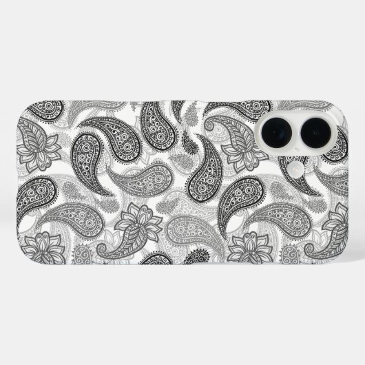 Paisley Pattern Case-Mate iPhone Hülle (Rückseite (Horizontal))