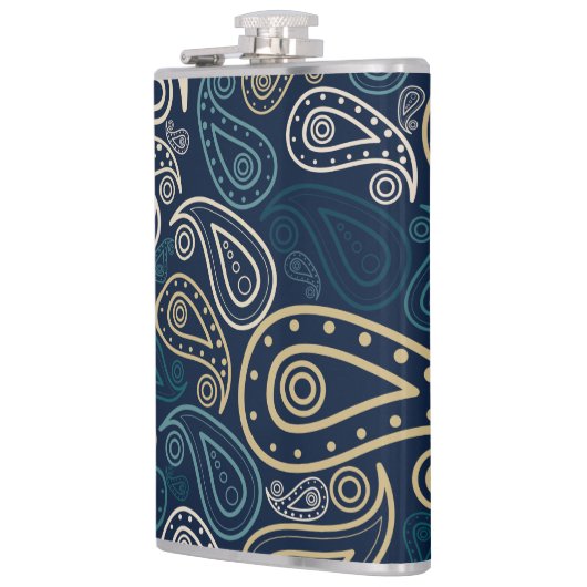 Paisley Pattern Flachmann (Links)