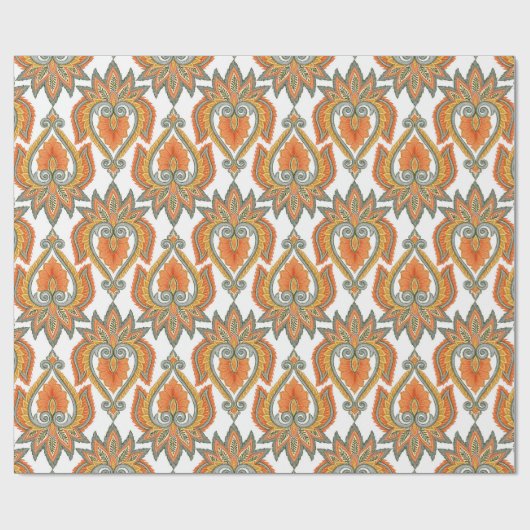 Paisley Pattern Geschenkpapier (Flach)