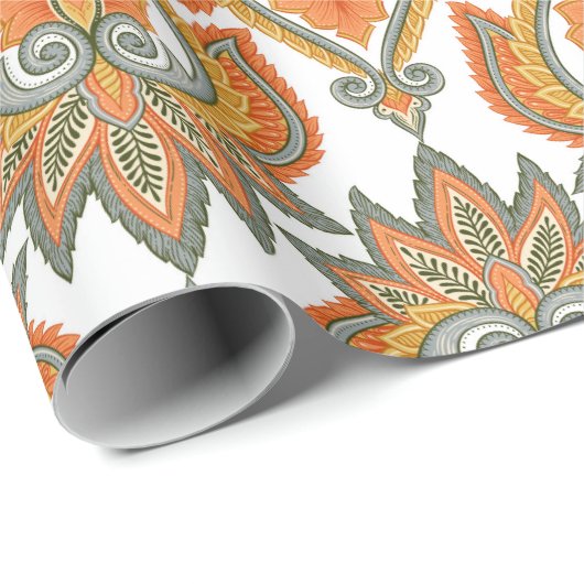 Paisley Pattern Geschenkpapier (Rolleneckpunkt)