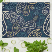 Paisley Pattern Geschirrtuch (Gefaltet)
