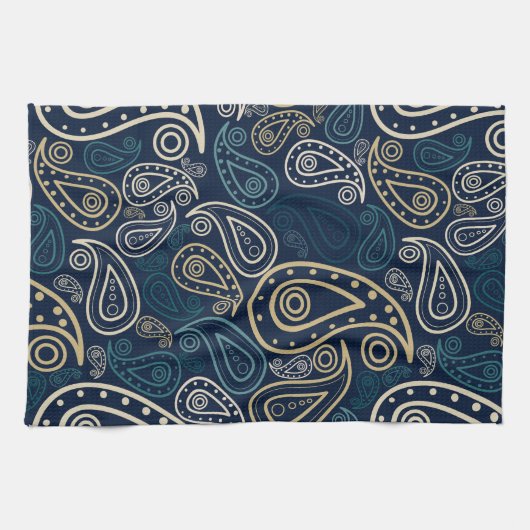 Paisley Pattern Geschirrtuch (Horizontal)