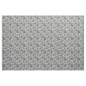 Paisley Pattern, grau, schwarz und weiß Stoff (Yard (91,4 cm))