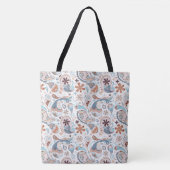Paisley Pattern Hintergrund Tasche (Vorderseite)