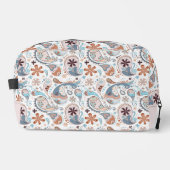 Paisley Pattern Hintergrund Waschbeutel (Vorderseite)