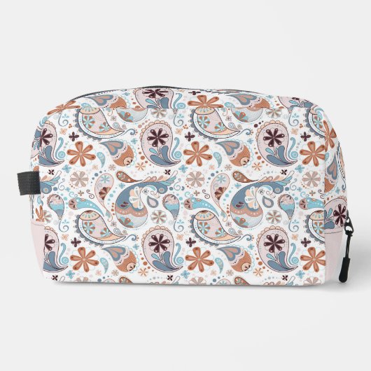 Paisley Pattern Hintergrund Waschbeutel (Vorderseite)