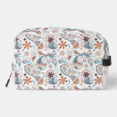 Paisley Pattern Hintergrund Waschbeutel (Rückseite)