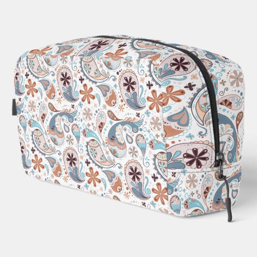 Paisley Pattern Hintergrund Waschbeutel (Rechte Ecke)