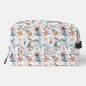 Paisley Pattern Hintergrund Waschbeutel (Rückseite)