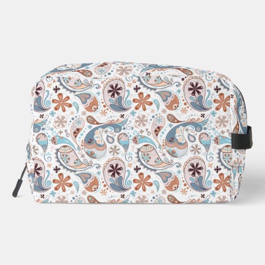 Paisley Pattern Hintergrund Waschbeutel (Rückseite)