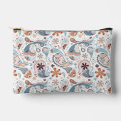Paisley Pattern Hintergrund Zubehörtasche (Vorderseite)