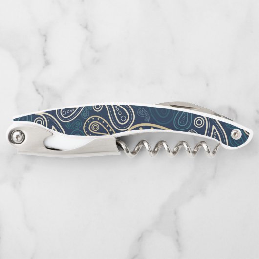 Paisley Pattern Kellnermesser (Vorderseite)