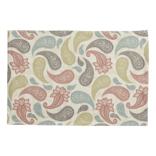 Paisley Pattern Kissenbezug (Rückseite)