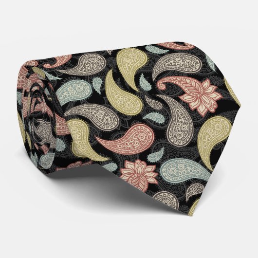Paisley Pattern Krawatte (Gerollt)