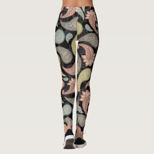 Paisley Pattern  Leggings (Rückseite)