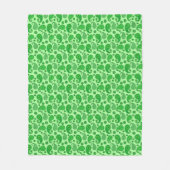 Paisley Pattern, Limon und Emerald Green Fleece Bl (Vorderseite)