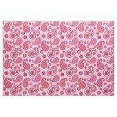 Paisley Pattern, Peppermint Pink und Weiß Stoff (Fat Quarter (45,7 x 55,9 cm))