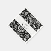 Paisley Pattern, Perserpaisley, Boteh, Sweet 16 Serviette (Ecke)