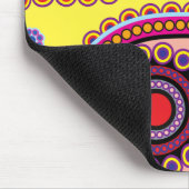 Paisley Pattern, Persian Paisley, Boteh, Ihr Name Mousepad (Ecke)