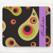 Paisley Pattern, Persian Paisley, Boteh, Ihr Name Mousepad (Vorne)